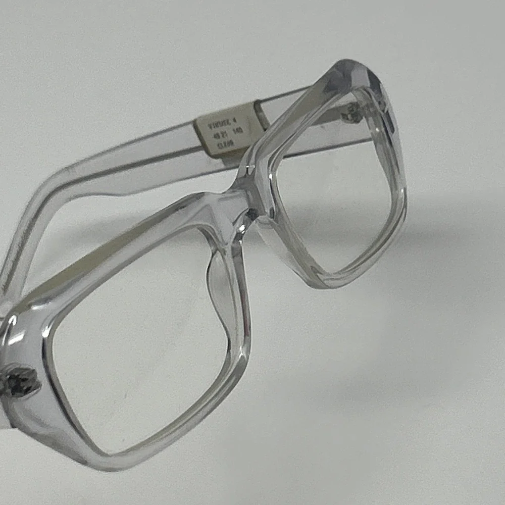 NWT Norman Childs VINTAGE 4 CLEAR Eyeglass 48-21-140 Unisex Kid Frames